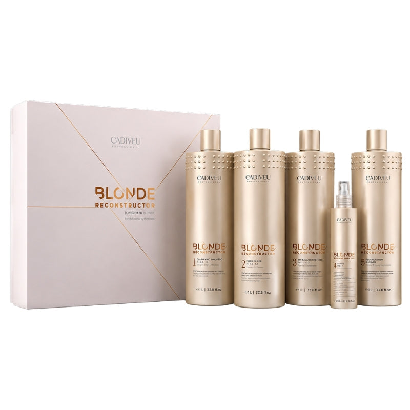 Kit Reconstruction Cheveux Blonds Cadiveu Blonde Reconstructor