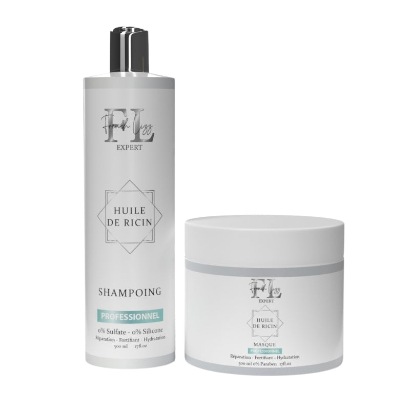 Kit Sans Sulfate French Lizz Huile de Ricin