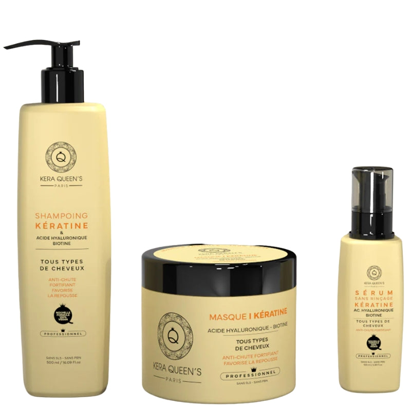 Kit Sans Sulfate Kera Queen's Rituel Biotine