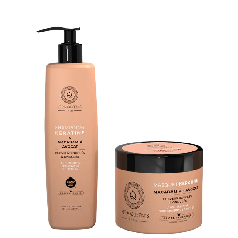 Kit Sans Sulfate Kera Queen's Rituel Macadamia