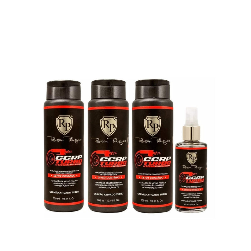 Kit Turbo CCRP Pour Cheveux Endommagés et Elastiques Robson Peluquero