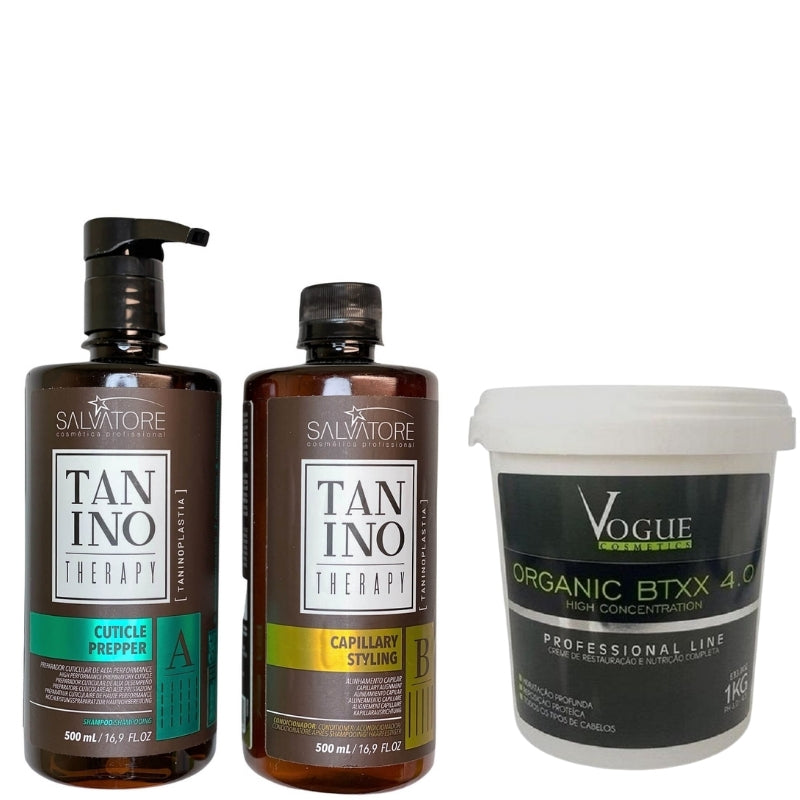Lissage Au Tanin Tanino Therapy + Btx Vogue 4.0
