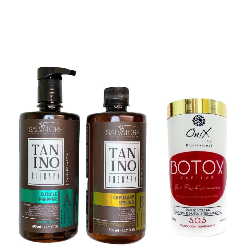 Lissage Au Tanin Tanino Therapy + Btx Onix Liss