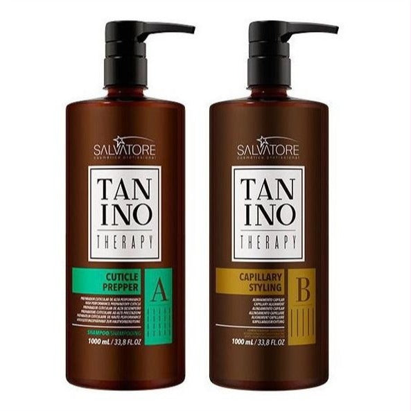 Lissage Tanin Salvatore – Tanino Therapy A & B – Sans Formol
