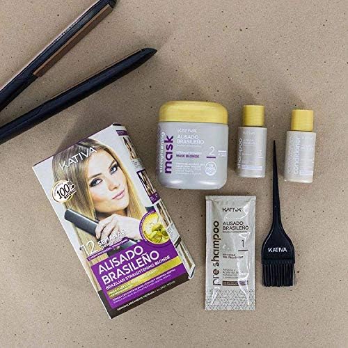 Lissage Brésilien Kativa Cheveux Blond