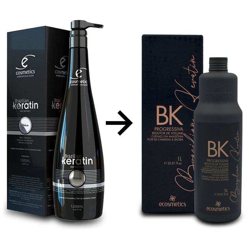Lissage Brésilien ECosmetics Brazilian Keratin