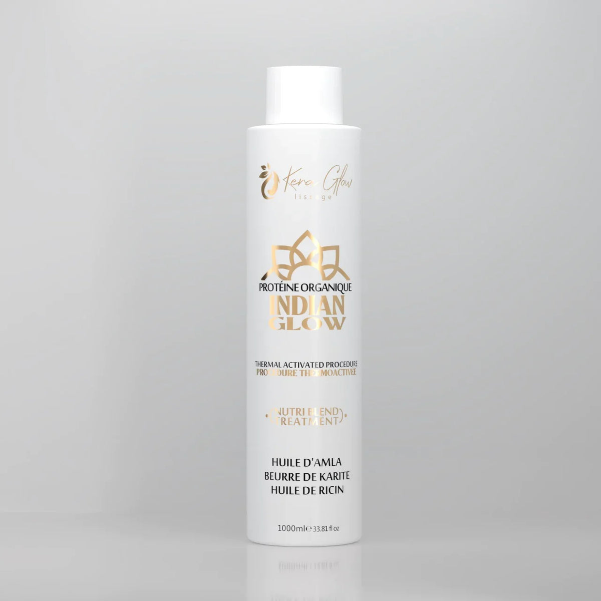 Lissage Indien - KeraGlow - INDIAN GLOW 1L + 500ml de shampoing OFFERT