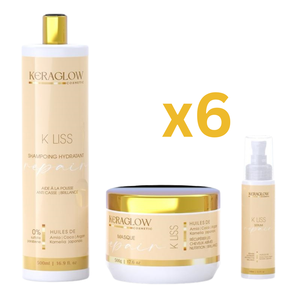 Lot Pour Pro Kit Sans Sulfate Kera Glow Repair