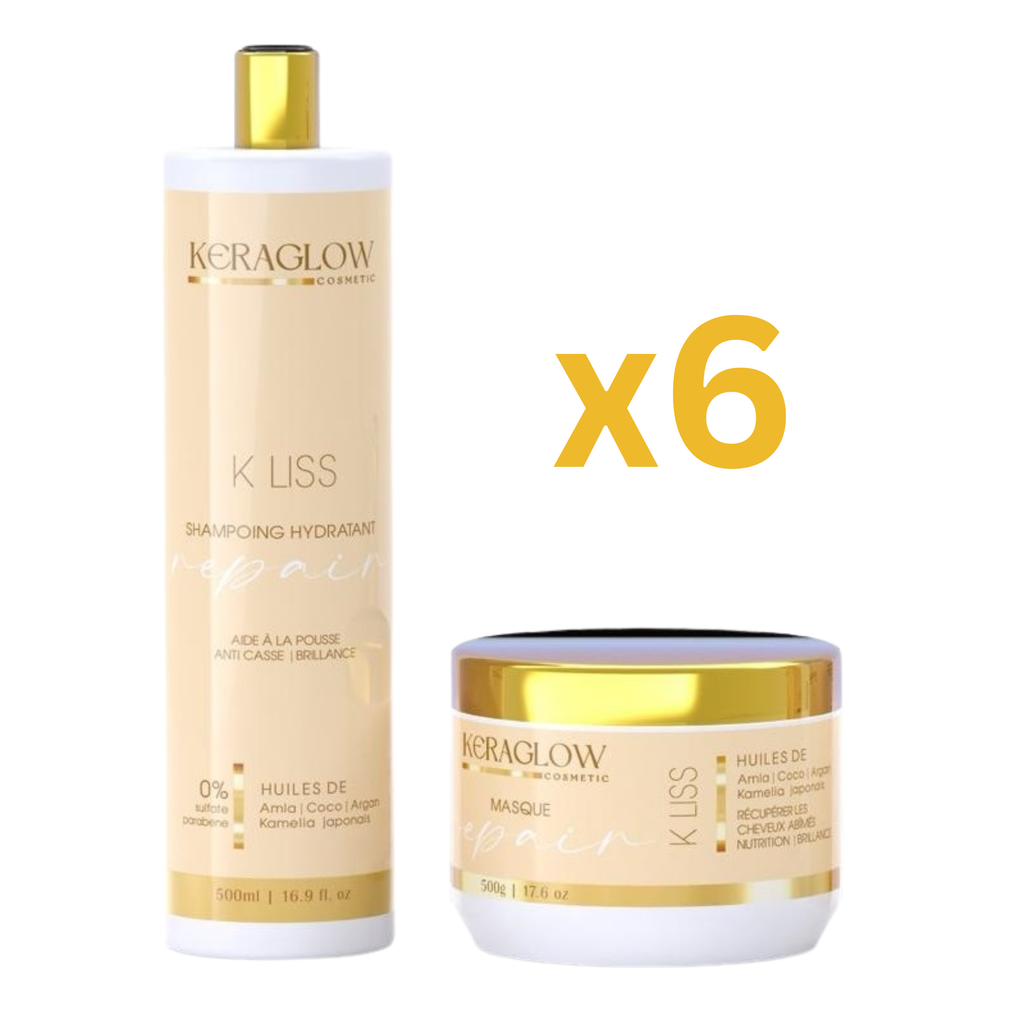 Lot Pour Pro Kit Sans Sulfate Kera Glow Repair