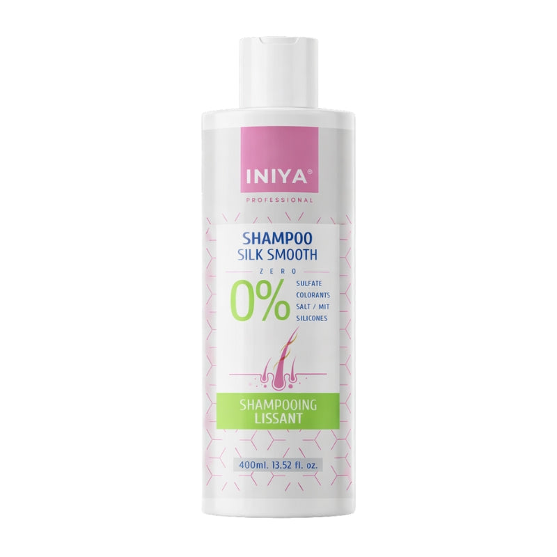 Shampooing et Masque Lissant Sans Sulfate Iniya Silk Smooth