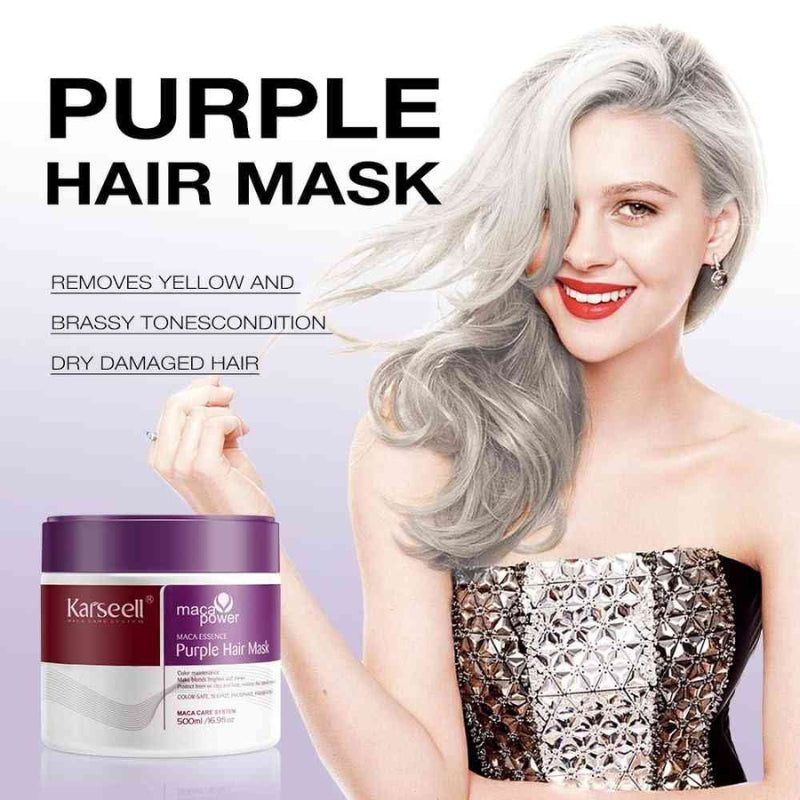 Masque capillaire violet Karseell