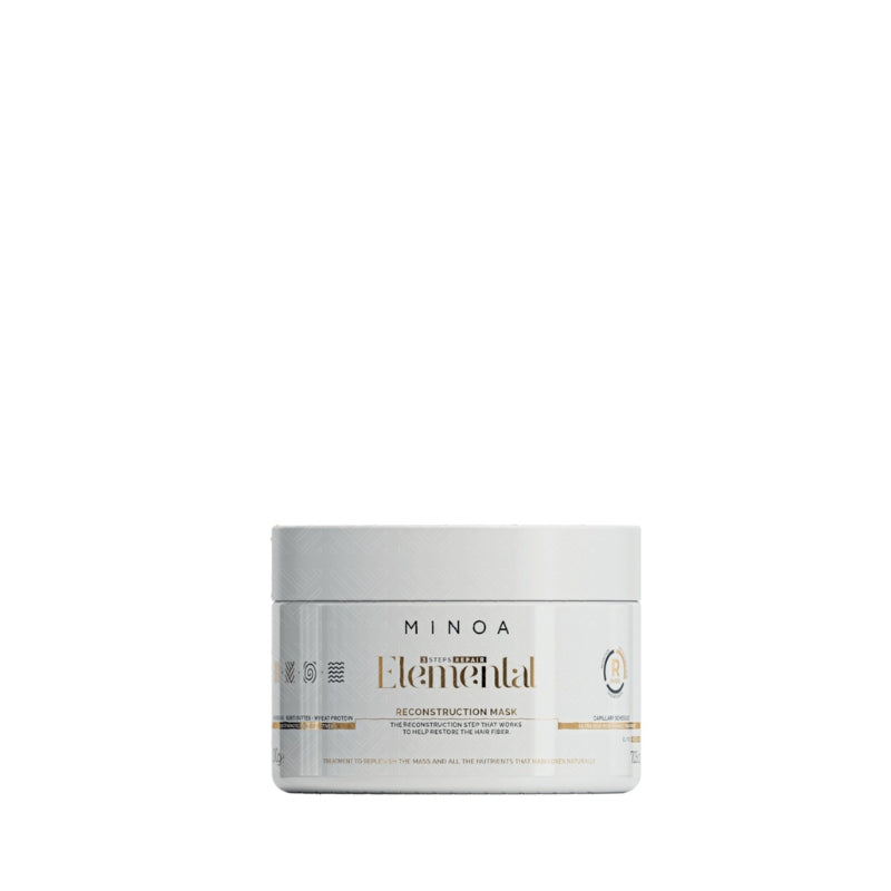 Soins Capillaire Sans Sulfate Minoa Elemental 1L + 3x450g