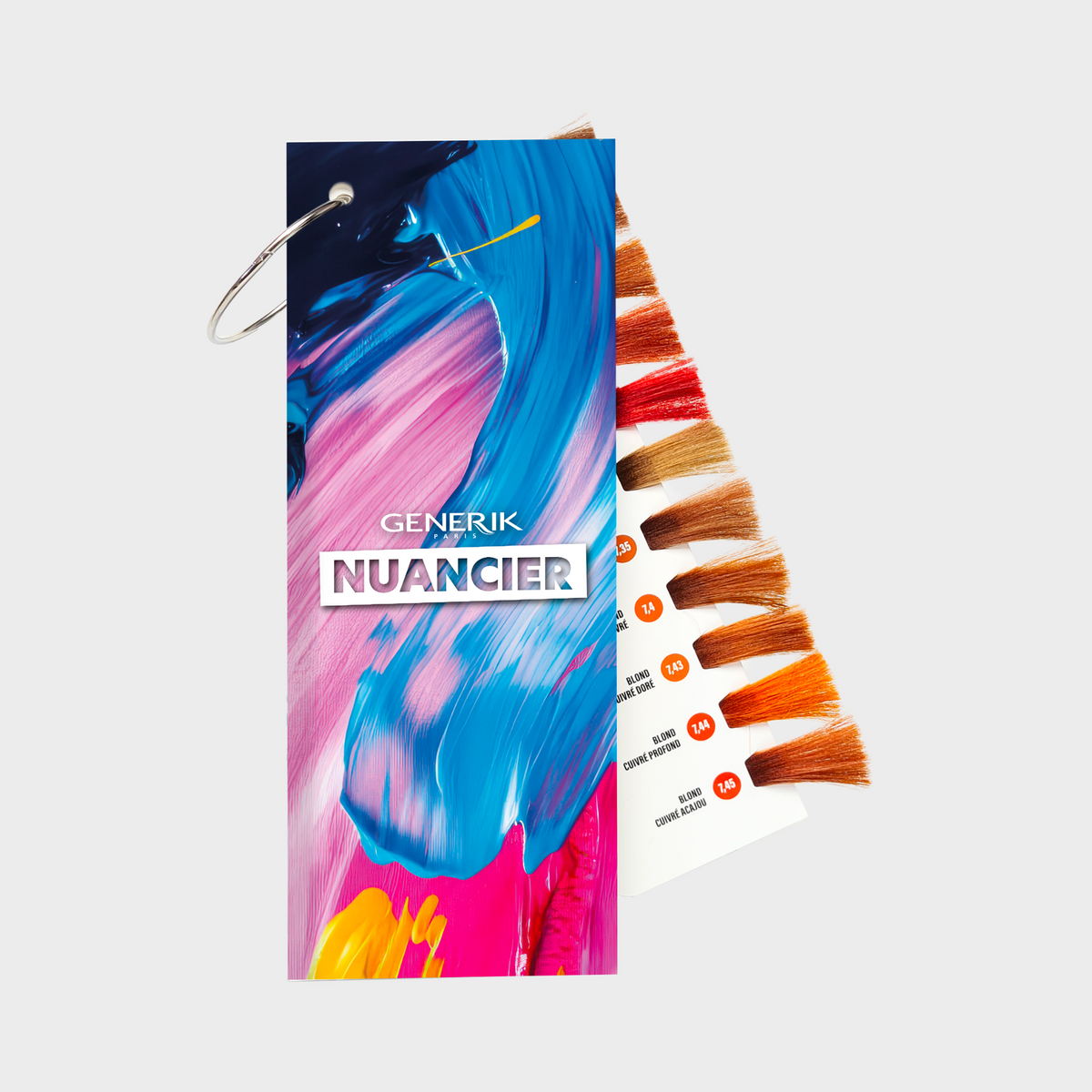 Nuanciers Pro & Sac Cabas Generik — Outils de Vente Salon