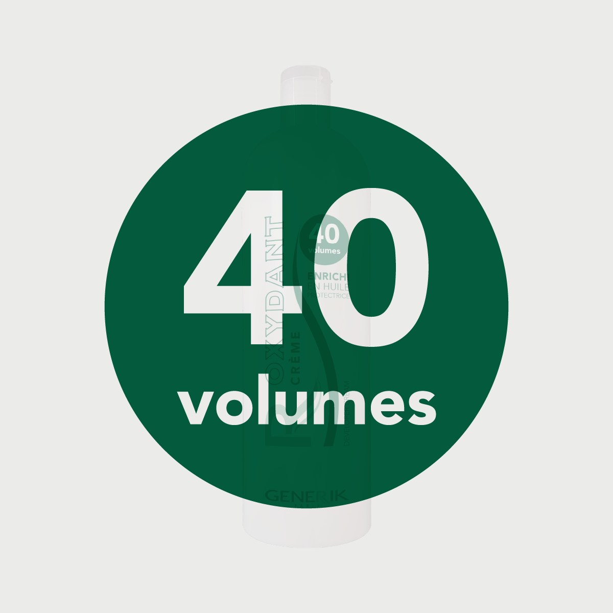 Oxydants Generik — Crème Huile Protectrice & Stop Yellow (16 Formats / Volumes)
