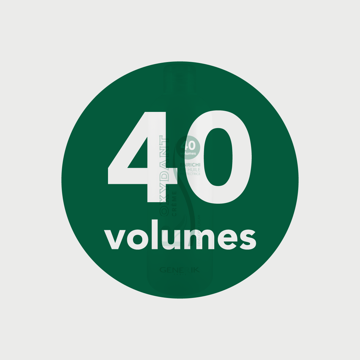 Oxydants Generik — Crème Huile Protectrice & Stop Yellow (16 Formats / Volumes)