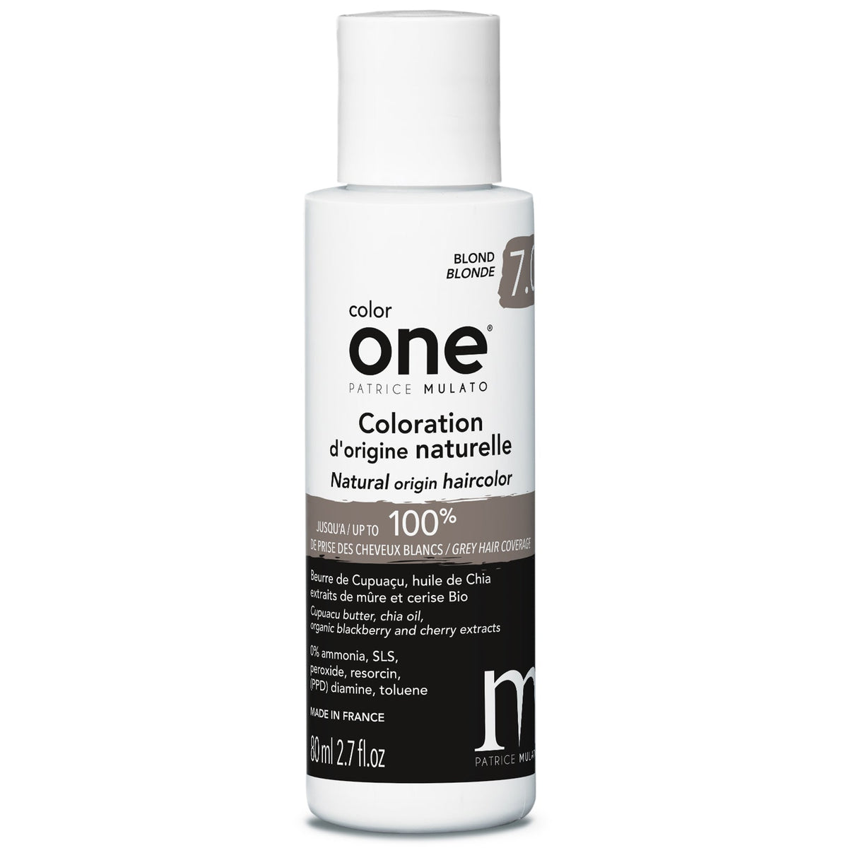 Mulato Color One - Coloration Naturelle Sans Ammoniaque 80ml