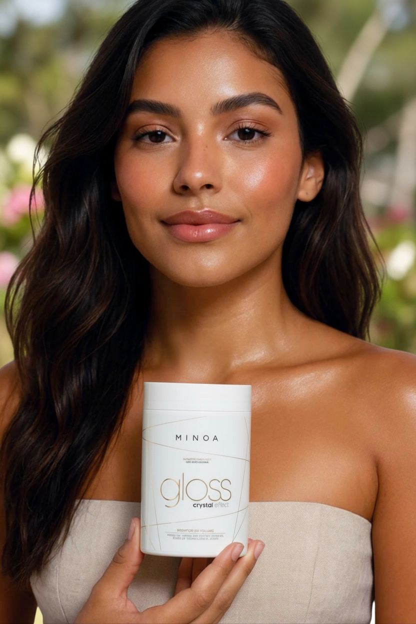 Soin Profond Capillaire Gloss Minoa – Brillance Miroir et Réparation Intense| Hairéa Lissage