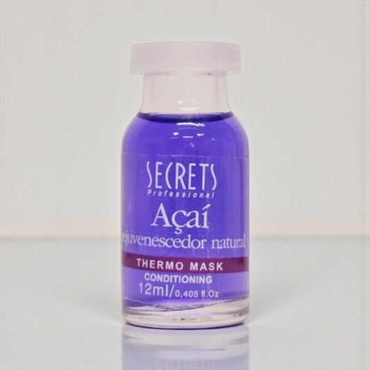 Thermo Masque Açaí - Hydratation 12ml - Secrets Professional