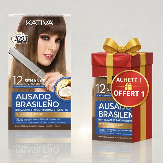 Lissage Sans Formaldéhyde Spécial Cheveux Foncés – 1 Acheté = 1 Offert| Soldes 2026