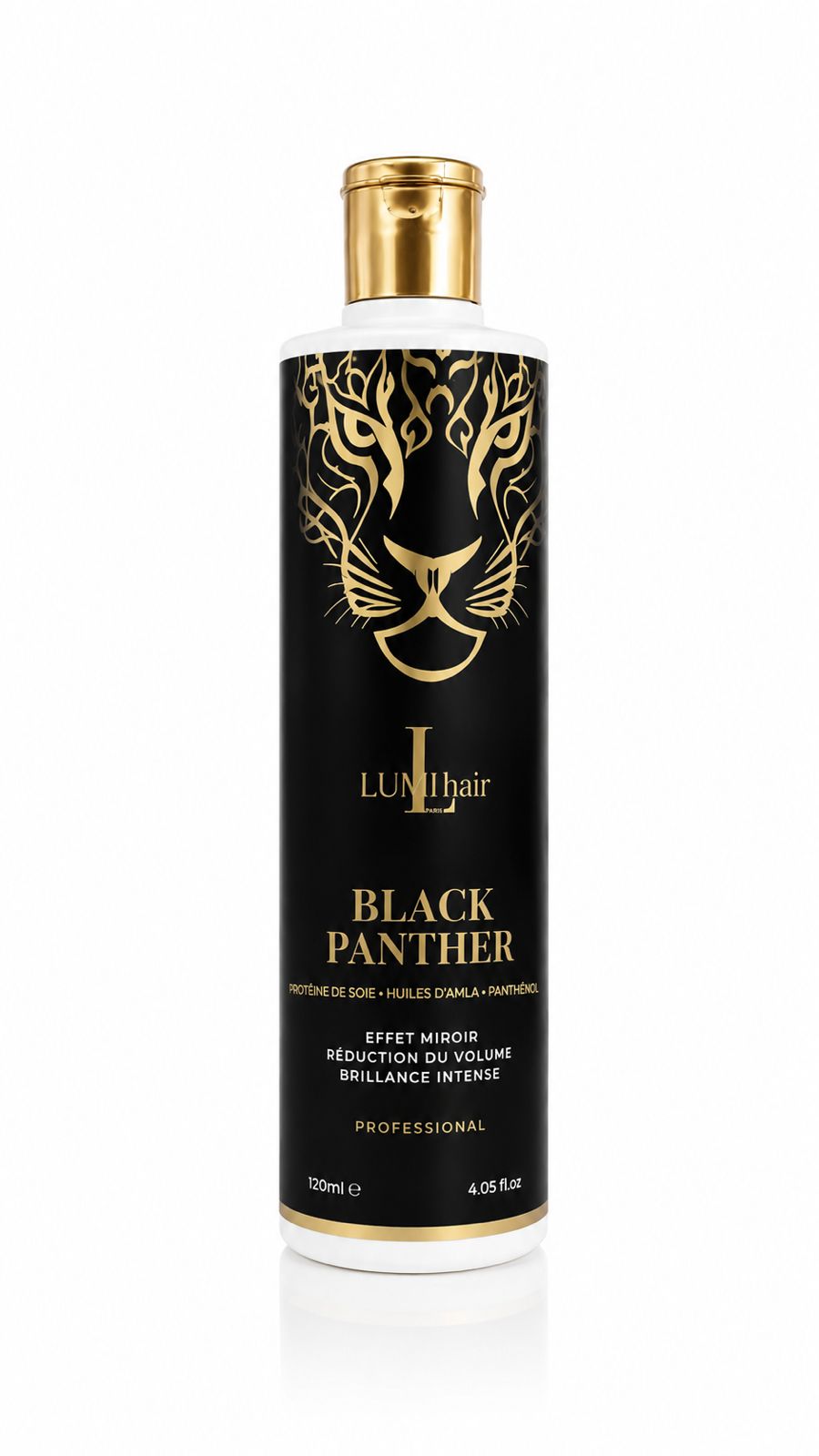 Lissage Brésilien & Indien LUMI hair Paris – Protéine de Soie & Huile d'Amla| Kit Black Panther + Shampooing