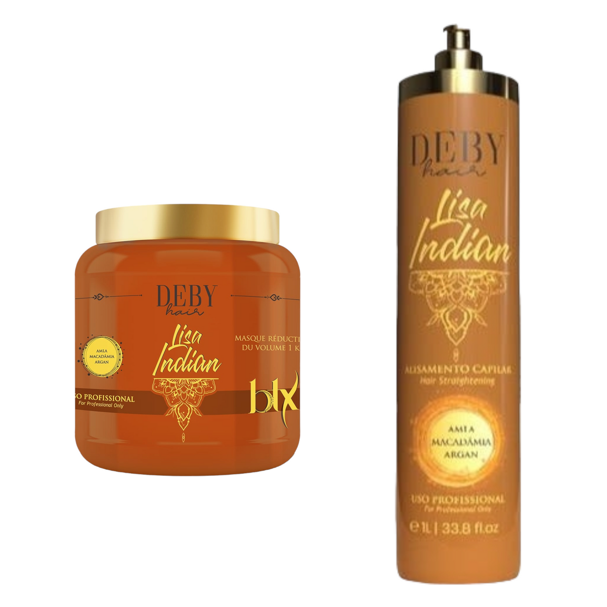 Lissage indien Deby Hair Lisa Indian & btx deby hair 1Kg