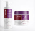 Duo Karseell Violet – Shampoing 500 ml + Masque 500 ml| Anti-Reflets Jaunes – Blonds, Gris & Décolorés