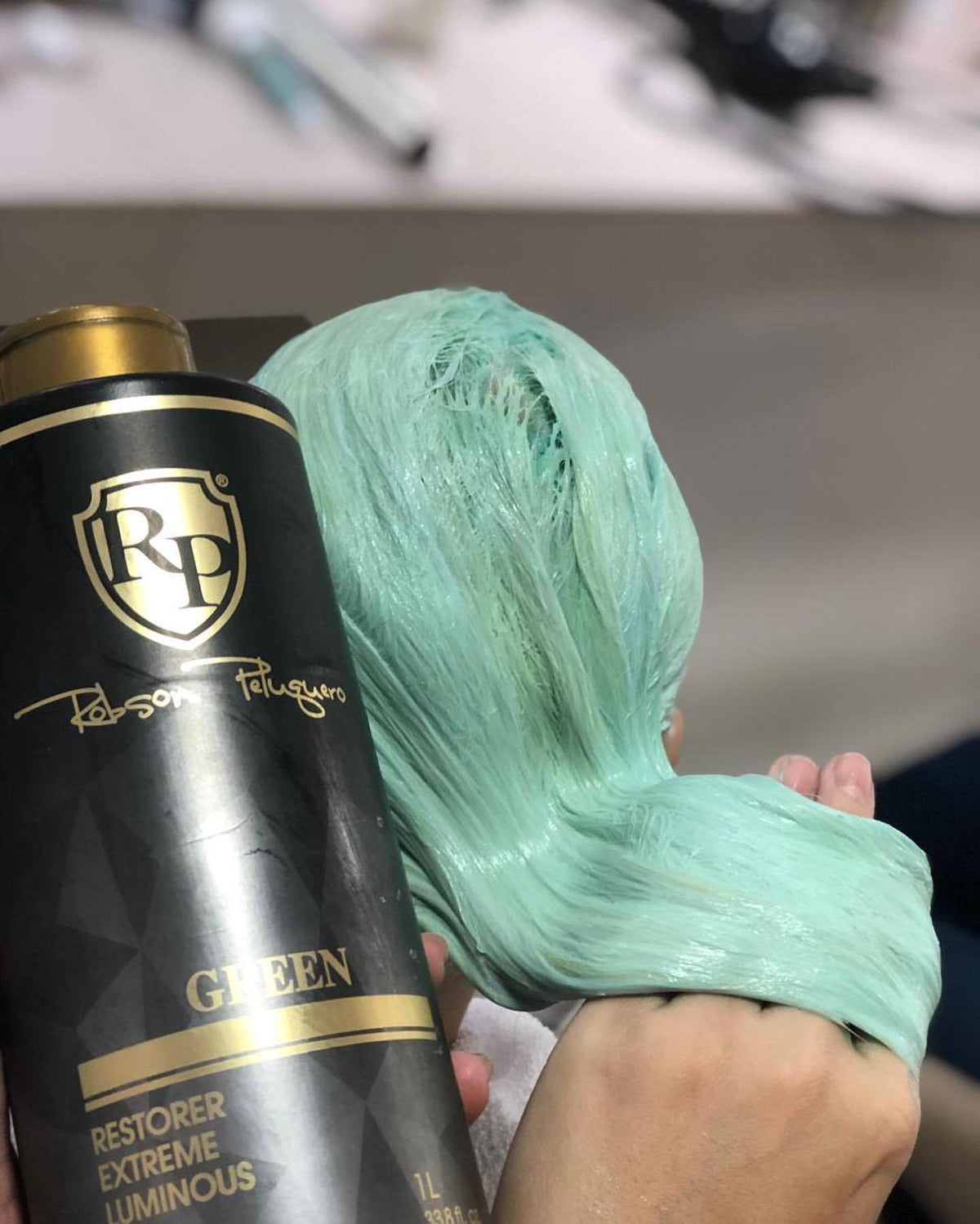 Teinture Green Robson Peluquero 1L – Patine Coloration Professionnelle
