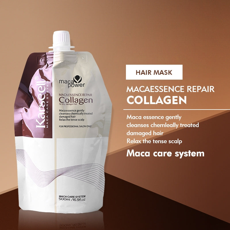 Sachet Masque Capillaire Collagène Karseell 500ml