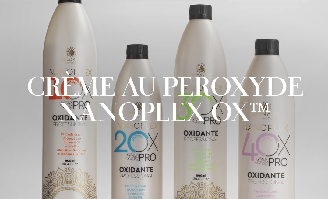 Nanoplex preoxyde crème OX - 20vol 30vol 40vol. Oxydant profesionnelle des cheveux