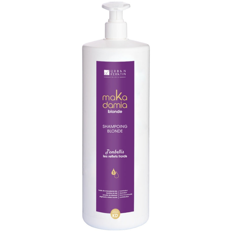 Shampoing Cheveux Blonds Makadamia Urban Keratin