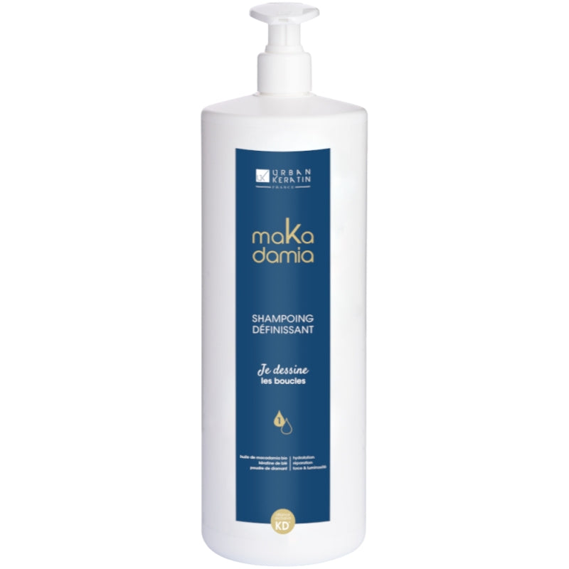 Shampoing Définissant Cheveux Boucles Makadamia Urban Keratin