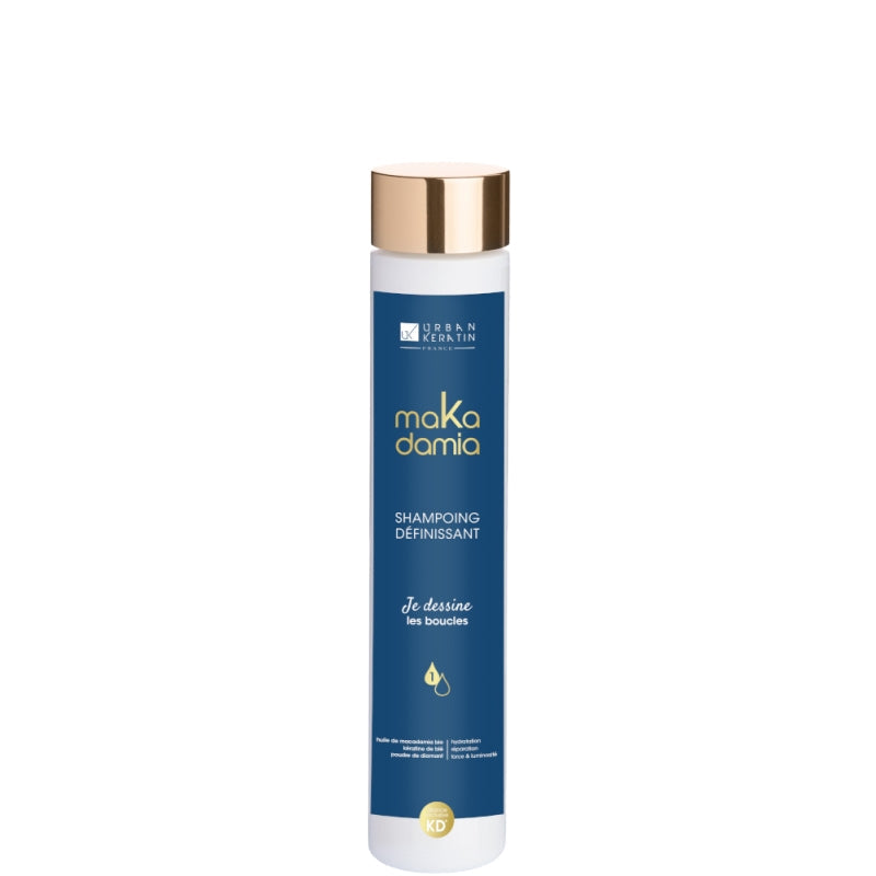 Shampoing Définissant Cheveux Boucles Makadamia Urban Keratin