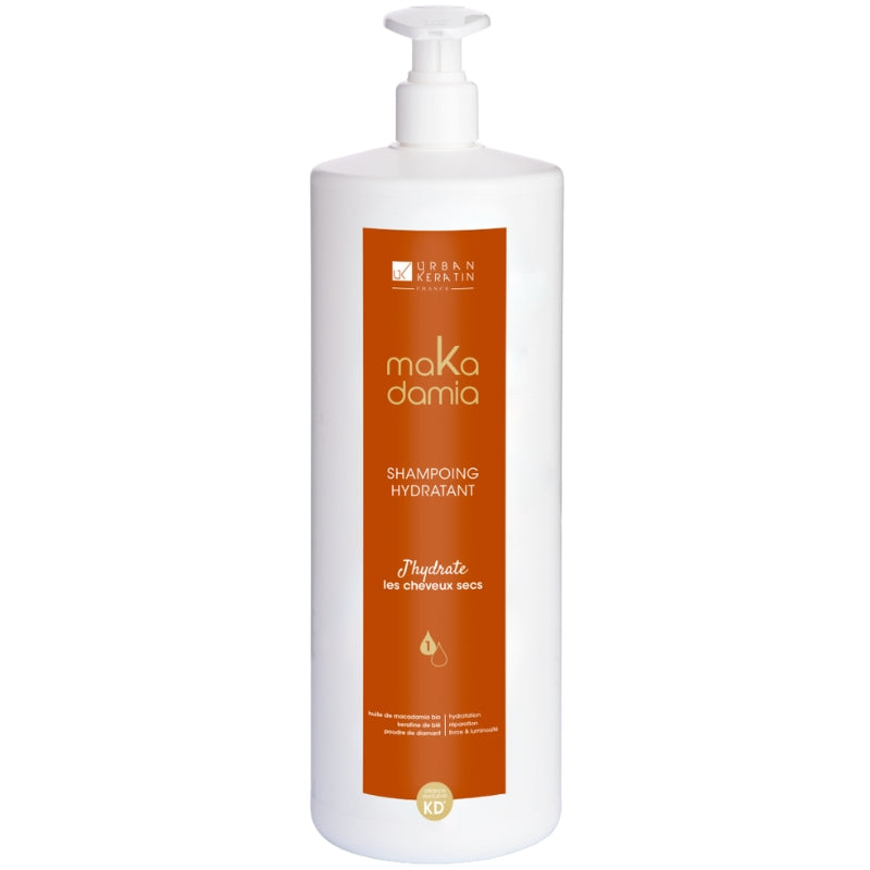 Shampoing Hydratant Cheveux Secs Makadamia Urban Keratin