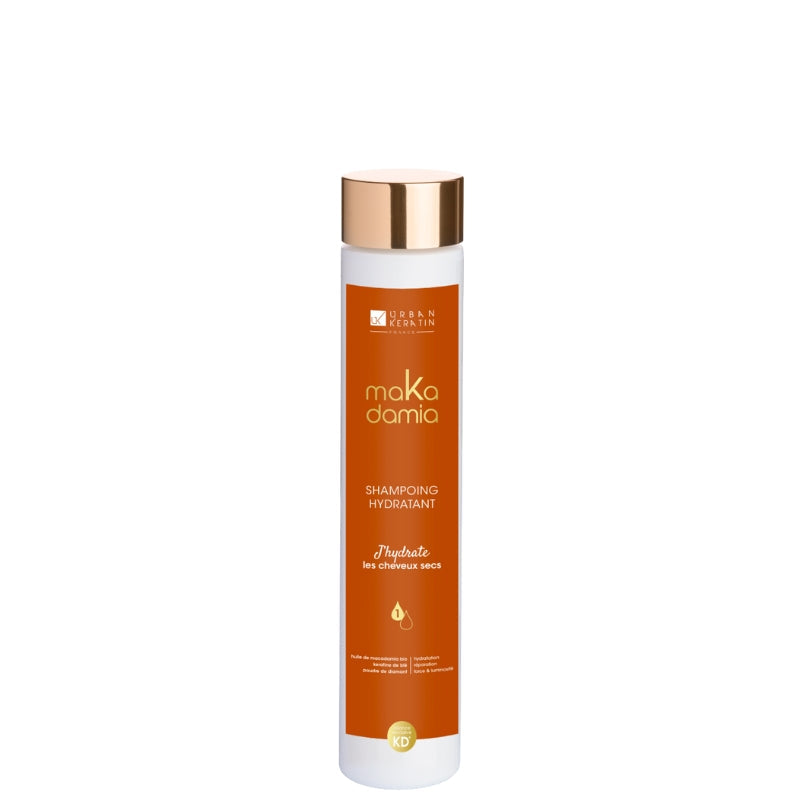 Shampoing Hydratant Cheveux Secs Makadamia Urban Keratin