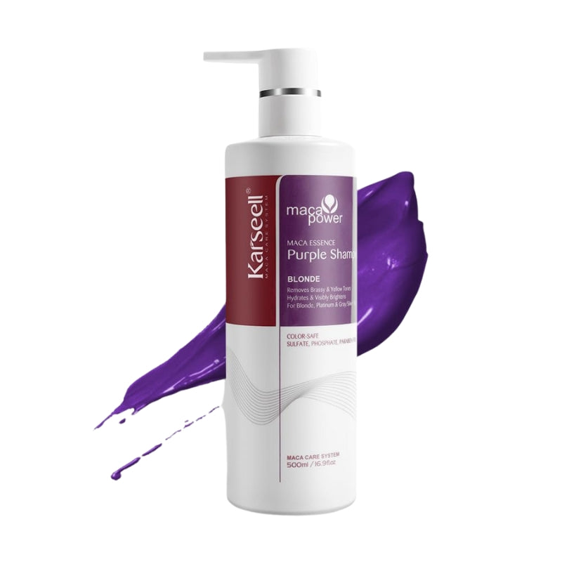 Shampoing Violet Maca Power Karseell 500ml