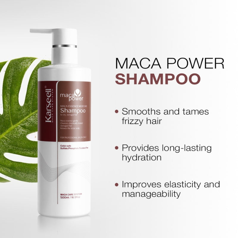 Shampooing Réparateur l’Huile d’Argan Karseell 500ml