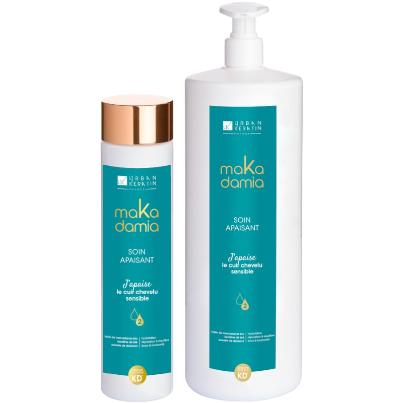 Soin Apaisant Cheveux Sensible Makadamia Urban Keratin