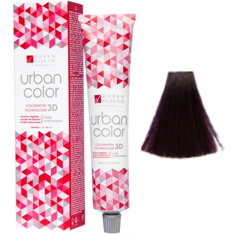 Coloration Sans Ammoniaque Urban Color Urban Keratin 100ml| Hairéa Lissage