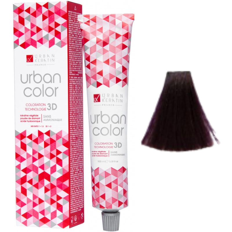 Coloration Sans Ammoniaque Urban Color Urban Keratin 100ml| Hairéa Lissage