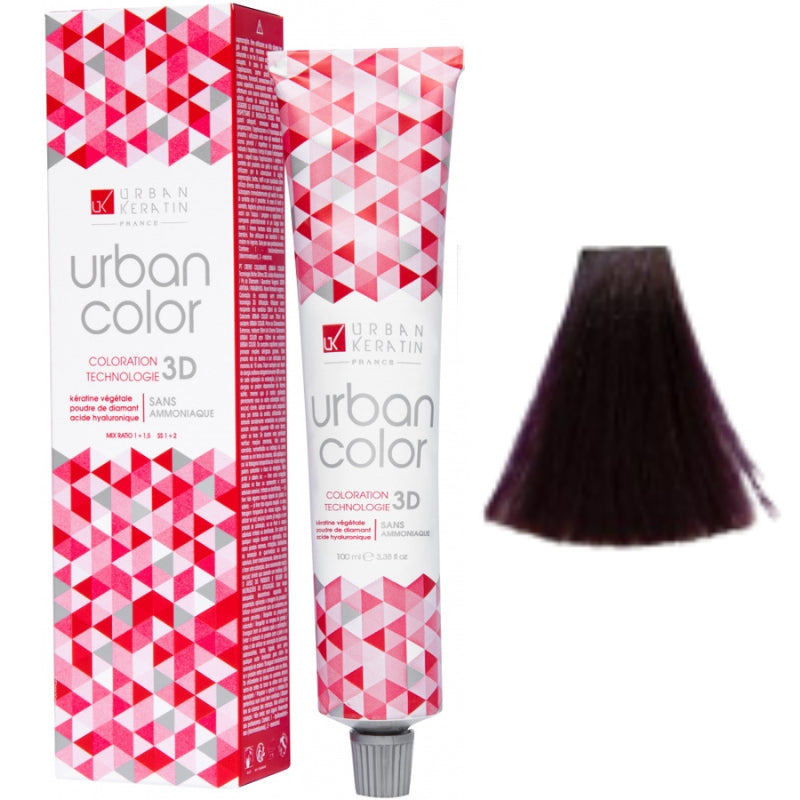 Coloration Sans Ammoniaque Urban Color Urban Keratin 100ml| Hairéa Lissage
