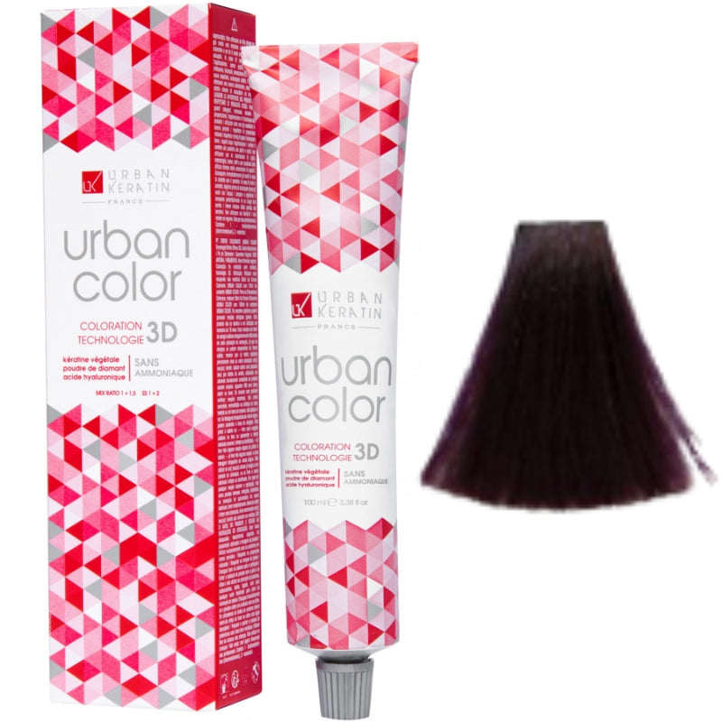 Coloration Sans Ammoniaque Urban Color Urban Keratin 100ml| Hairéa Lissage