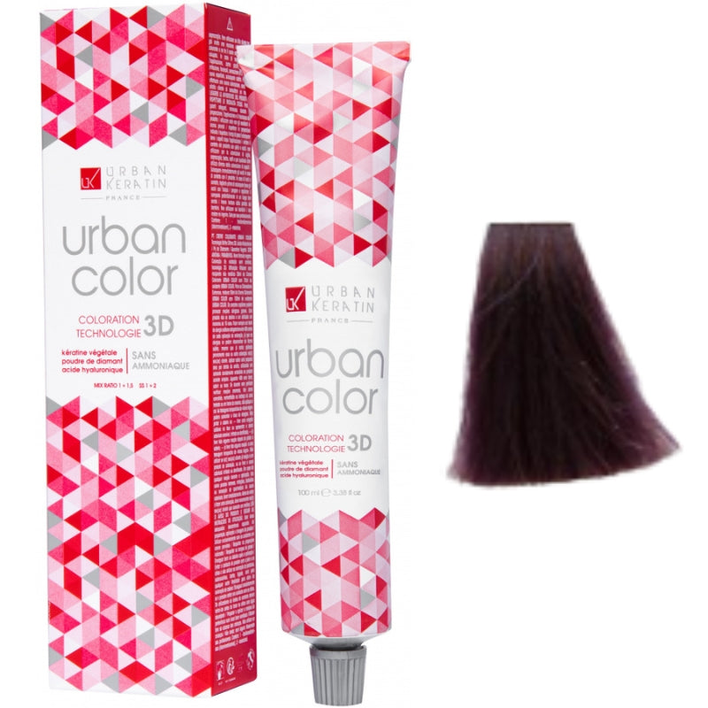 Coloration Sans Ammoniaque Urban Color Urban Keratin 100ml| Hairéa Lissage