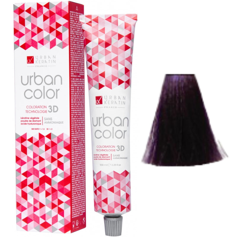 Coloration Sans Ammoniaque Urban Color Urban Keratin 100ml| Hairéa Lissage