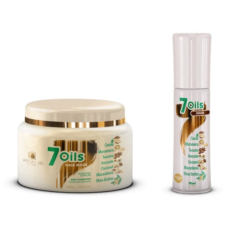 Vitta Gold Kit 7 Olis (Masque et Sérum)