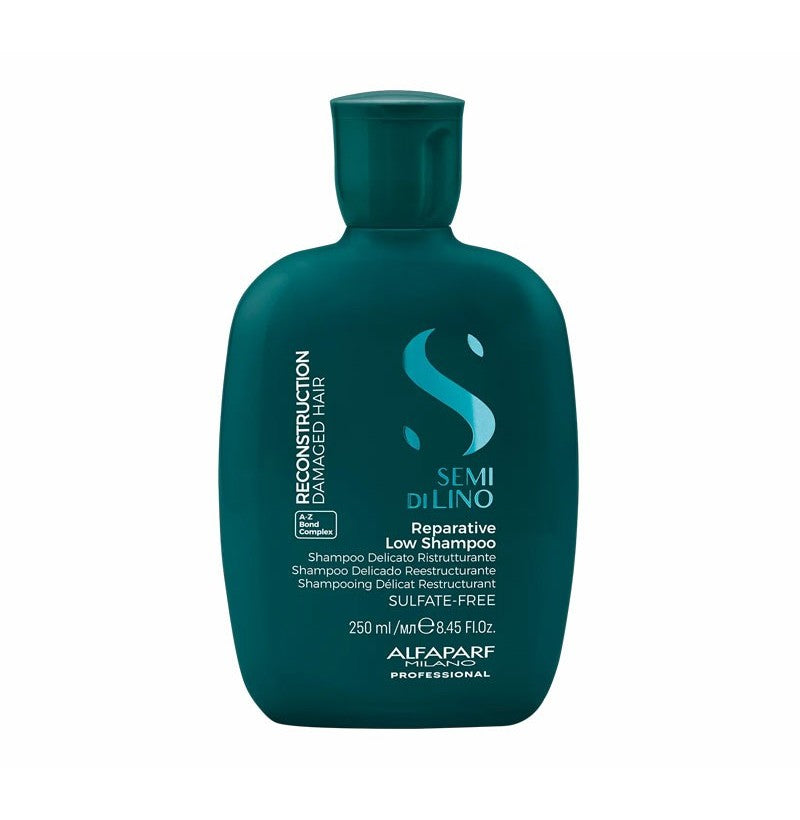 Shampooing Réparateur Sans Sulfate – Graines de Lin, Bambou & Complexe Réparateur| Cheveux Abîmés