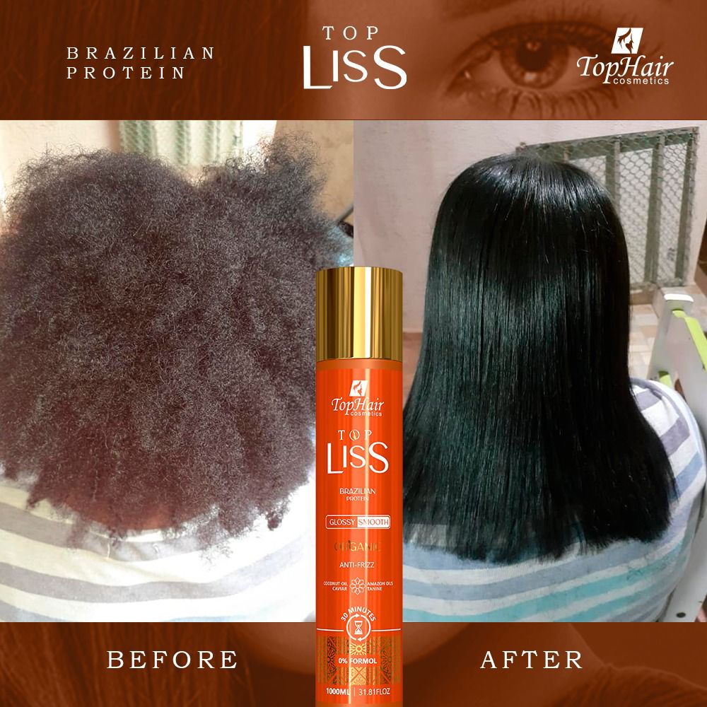 Lissage brésilien Liss Cosmetics - Liss Brazil Protéine 1L