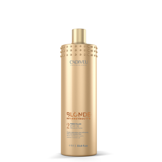 Cadiveu Blonde Reconstructor – Kit Professionnel Reconstruction Cheveux Blonds