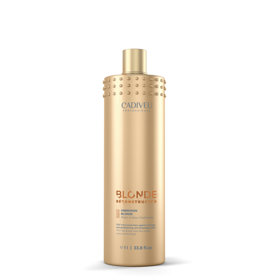 Cadiveu Blonde Reconstructor – Kit Professionnel Reconstruction Cheveux Blonds