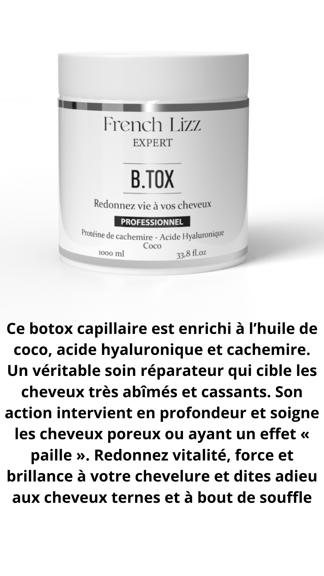 Soin Coco French Lizz – Réduction Volume & Brillance