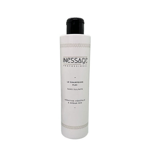 Shampoing PLEX 250ml Sans Sulfate — Kératine Végétale & Argan Bio, Cheveux Secs & Abîmés